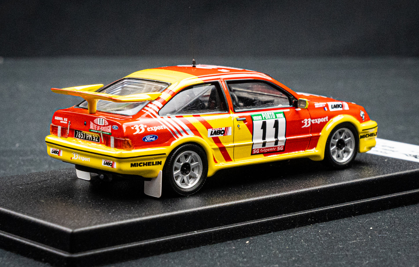 Ford Sierra RS Cosworth lim. 1/150 Stk. #11 D. Auriol / B. Ocelli Portugal Rallye 1988