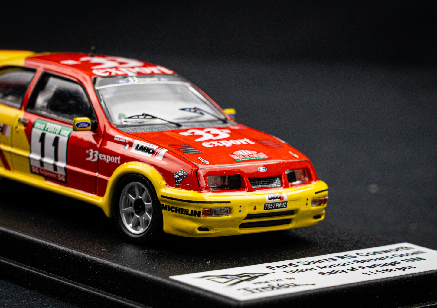 Ford Sierra RS Cosworth lim. 1/150 Stk. #11 D. Auriol / B. Ocelli Portugal Rallye 1988