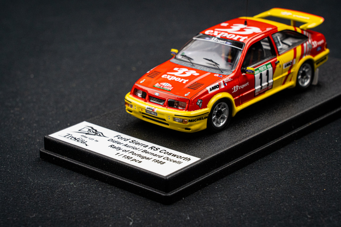 Ford Sierra RS Cosworth lim. 1/150 Stk. #11 D. Auriol / B. Ocelli Portugal Rallye 1988