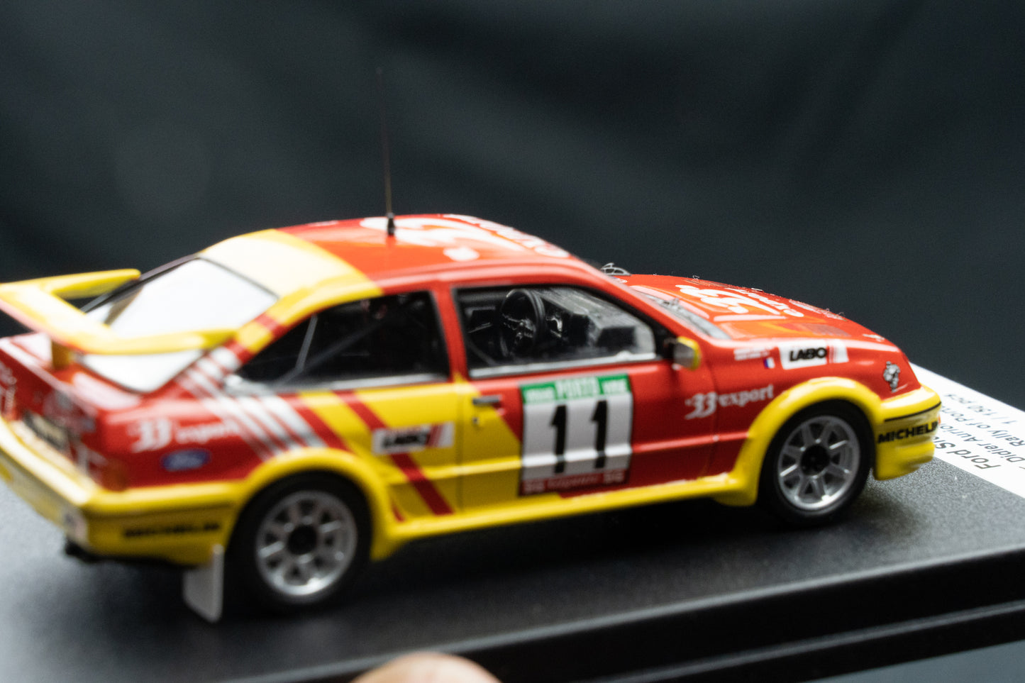 Ford Sierra RS Cosworth lim. 1/150 Stk. #11 D. Auriol / B. Ocelli Portugal Rallye 1988