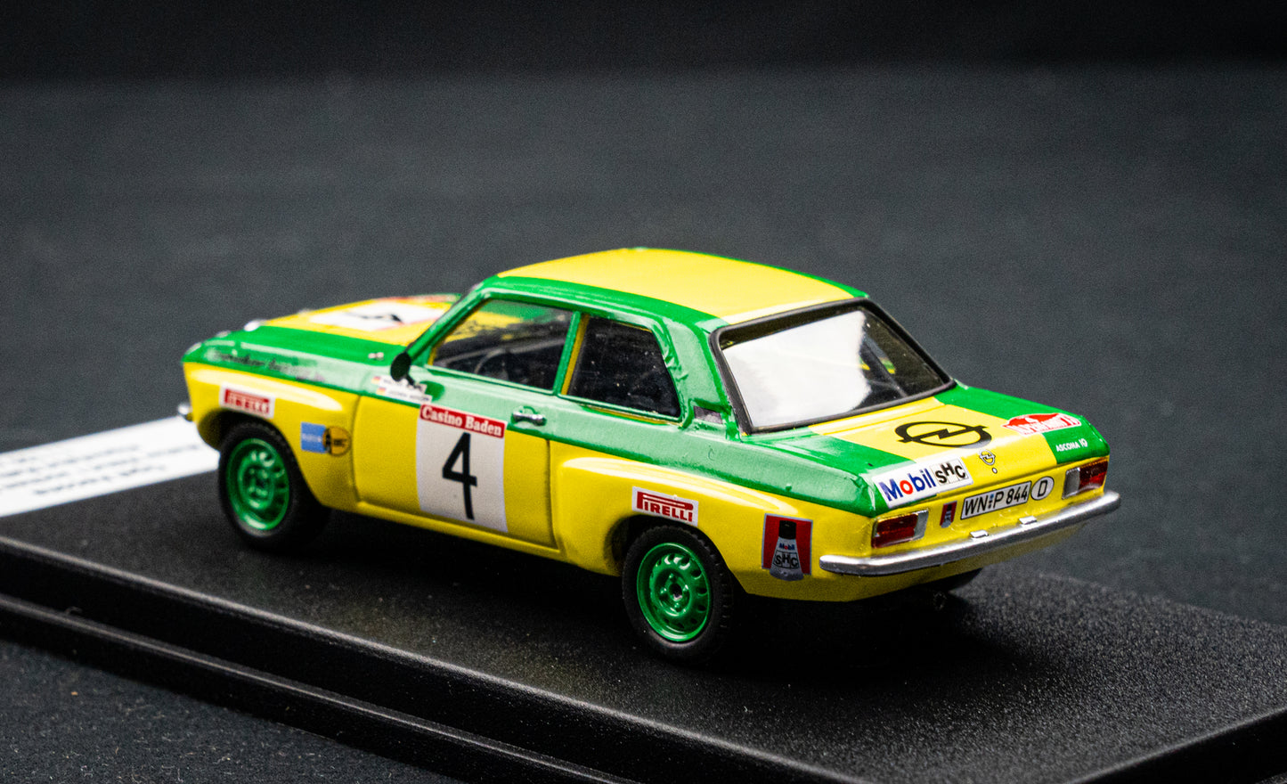 Opel Ascona DSN lim. edition 1/150 Stk. #4 W. Röhrl / J. Berger Alpenfahrt 1973