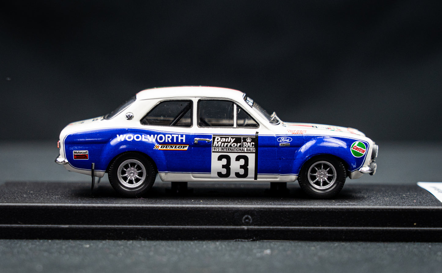 Ford Escort Mk1 lim. 1/150 Stk. #33 V. Preston / P. White RAC Rallye 1973
