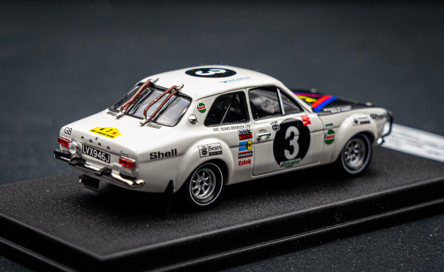 Ford Escort Mk1 lim. 1/150 Stk. #3 R.C. Hillyar / J. Aird 4th Safari Rallye 1971