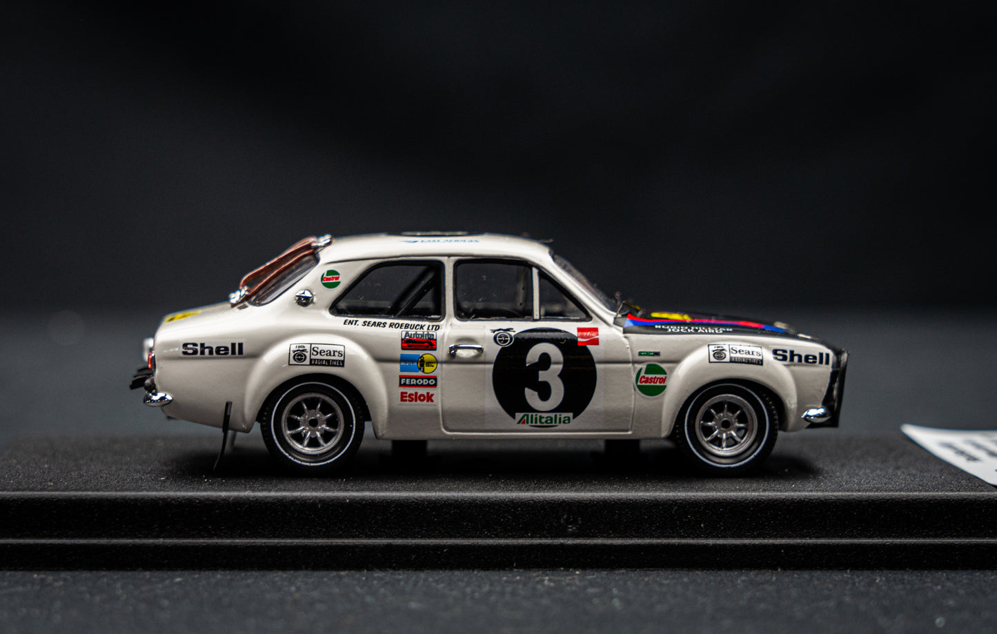 Ford Escort Mk1 lim. 1/150 Stk. #3 R.C. Hillyar / J. Aird 4th Safari Rallye 1971