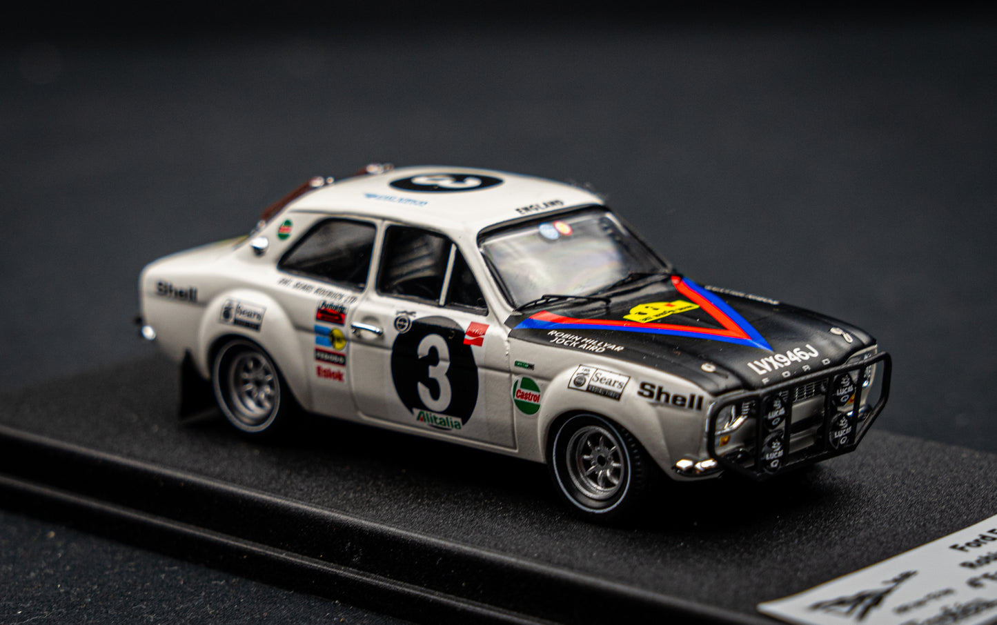 Ford Escort Mk1 lim. 1/150 Stk. #3 R.C. Hillyar / J. Aird 4th Safari Rallye 1971