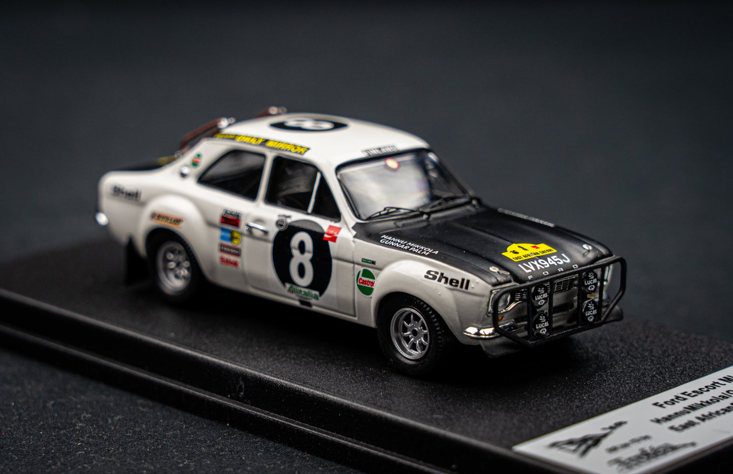 Ford Escort Mk1 lim. 1/150 Stk. #8 H. Mikkola / G. Palm Safari Rallye 1971