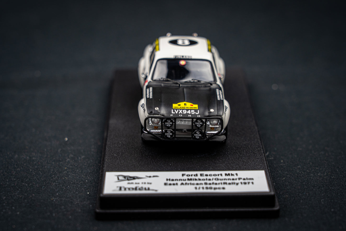 Ford Escort Mk1 lim. 1/150 Stk. #8 H. Mikkola / G. Palm Safari Rallye 1971