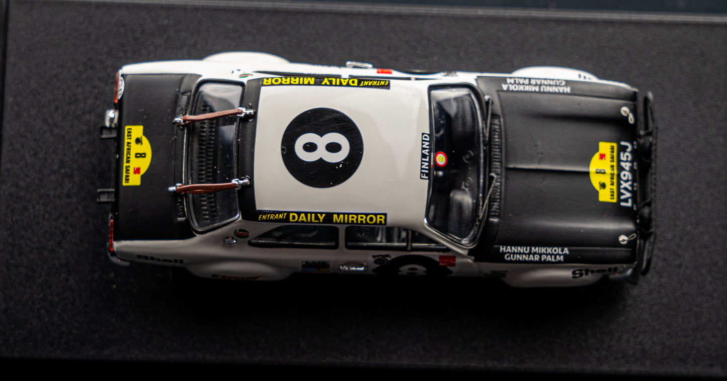 Ford Escort Mk1 lim. 1/150 Stk. #8 H. Mikkola / G. Palm Safari Rallye 1971