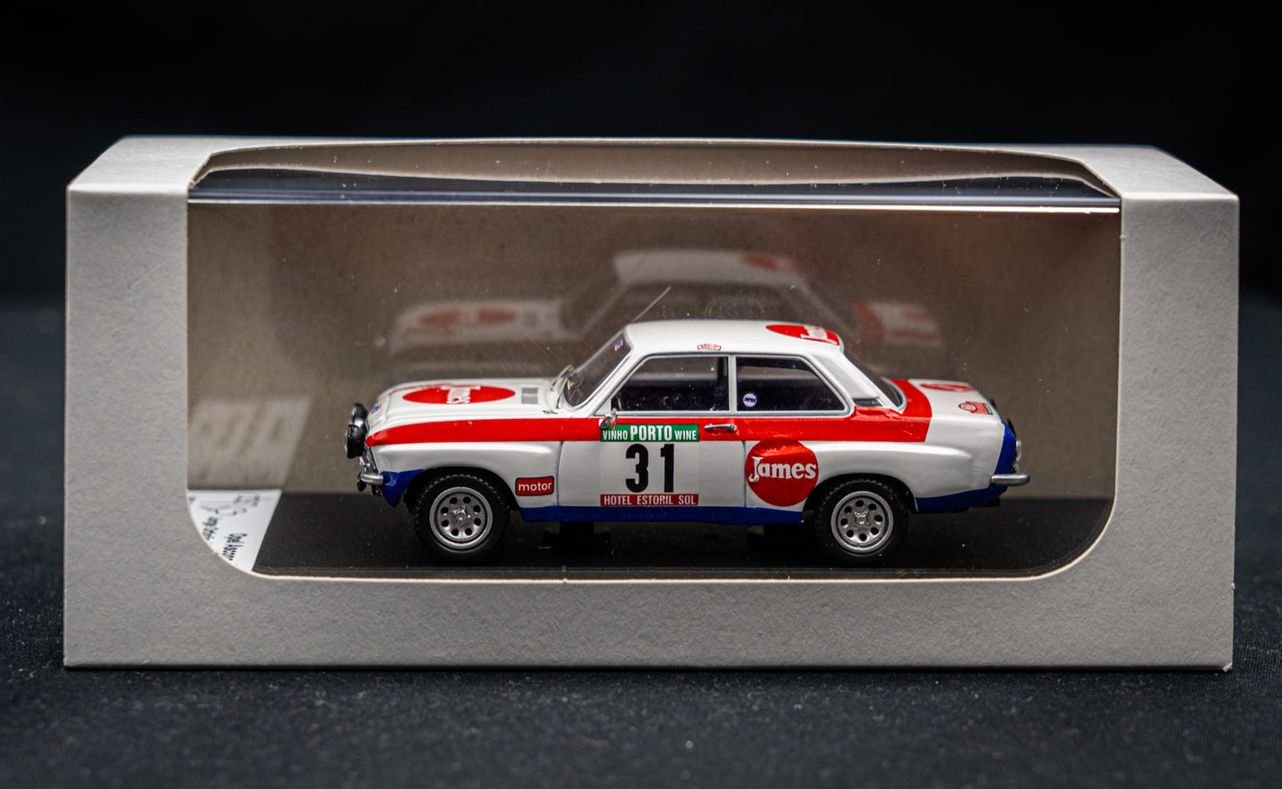 Opel Ascona lim. edition 1/150 Stk. #31 J. Ortigao / M. Sottomayor Portugal Rallye 1978 DSN