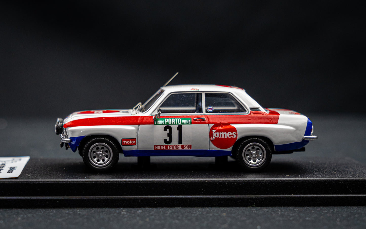 Opel Ascona lim. edition 1/150 Stk. #31 J. Ortigao / M. Sottomayor Portugal Rallye 1978 DSN