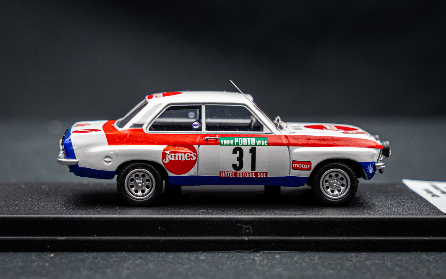 Opel Ascona lim. edition 1/150 Stk. #31 J. Ortigao / M. Sottomayor Portugal Rallye 1978 DSN