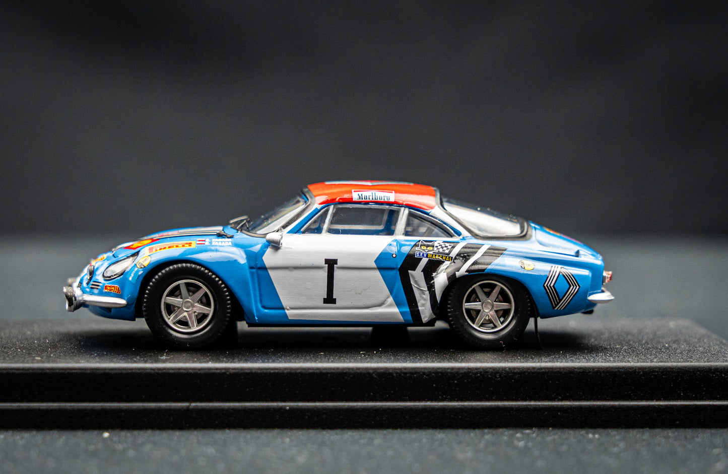 Renault Alpine A110 lim. 1/150 Stk. #1 S. Zasada / E. Zasada Rallye of Poland 1974 Trofeu 1:43