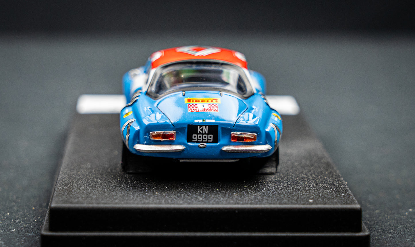 Renault Alpine A110 lim. 1/150 Stk. #1 S. Zasada / E. Zasada Rallye of Poland 1974 Trofeu 1:43
