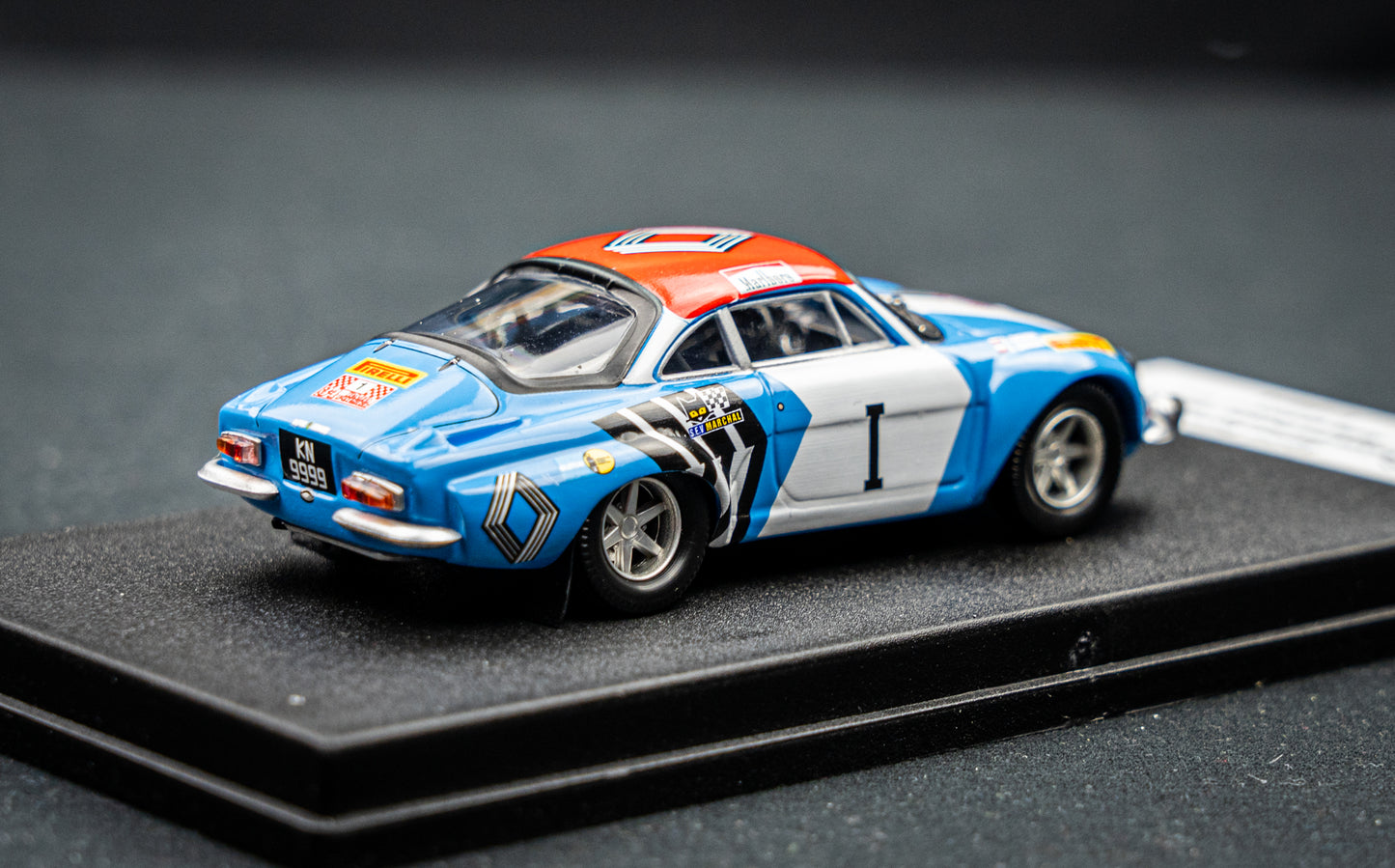 Renault Alpine A110 lim. 1/150 Stk. #1 S. Zasada / E. Zasada Rallye of Poland 1974 Trofeu 1:43