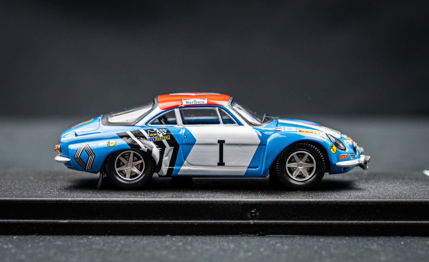 Renault Alpine A110 lim. 1/150 Stk. #1 S. Zasada / E. Zasada Rallye of Poland 1974 Trofeu 1:43