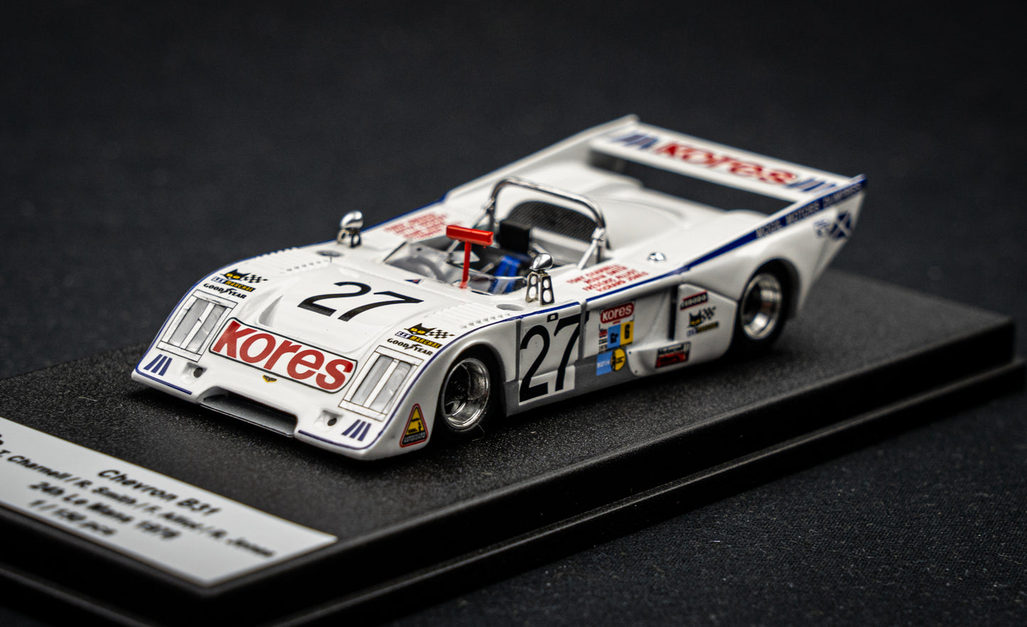 Chevron B31 lim. 1/150 Stk. #27 Charnell/Smith/Alliot/Jones 24h LeMans 1978 DSN Trofeu 1:43
