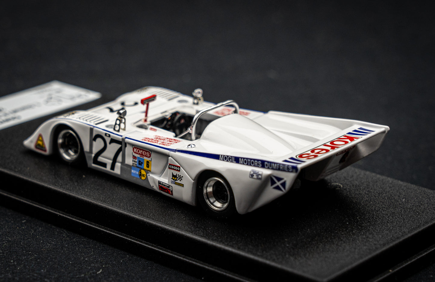 Chevron B31 lim. 1/150 Stk. #27 Charnell/Smith/Alliot/Jones 24h LeMans 1978 DSN Trofeu 1:43