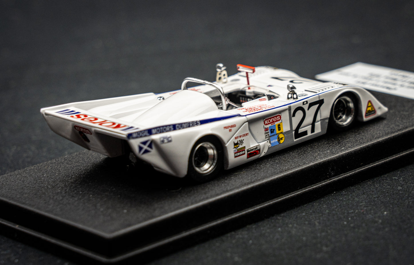 Chevron B31 lim. 1/150 Stk. #27 Charnell/Smith/Alliot/Jones 24h LeMans 1978 DSN Trofeu 1:43