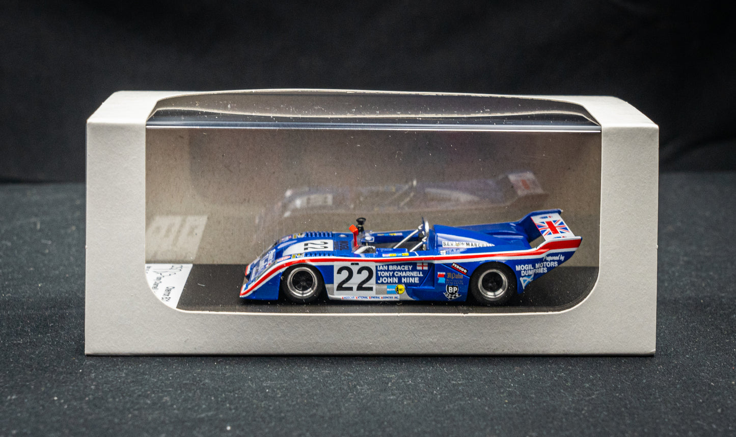Chevron B31 lim. 1/150 Stk. #22 Charnell / Hine / Barcey 24h LeMans 1977 DSN Trofeu 1:43