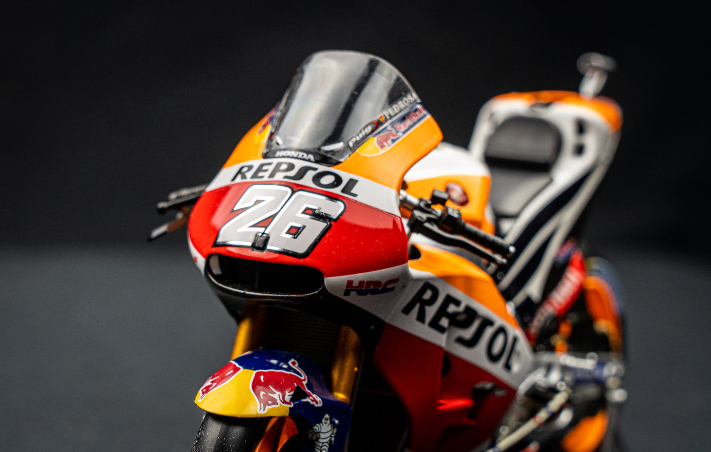 Dani Pedrosa Honda RC213V #26 MotoGP 2017 Spark 1:12