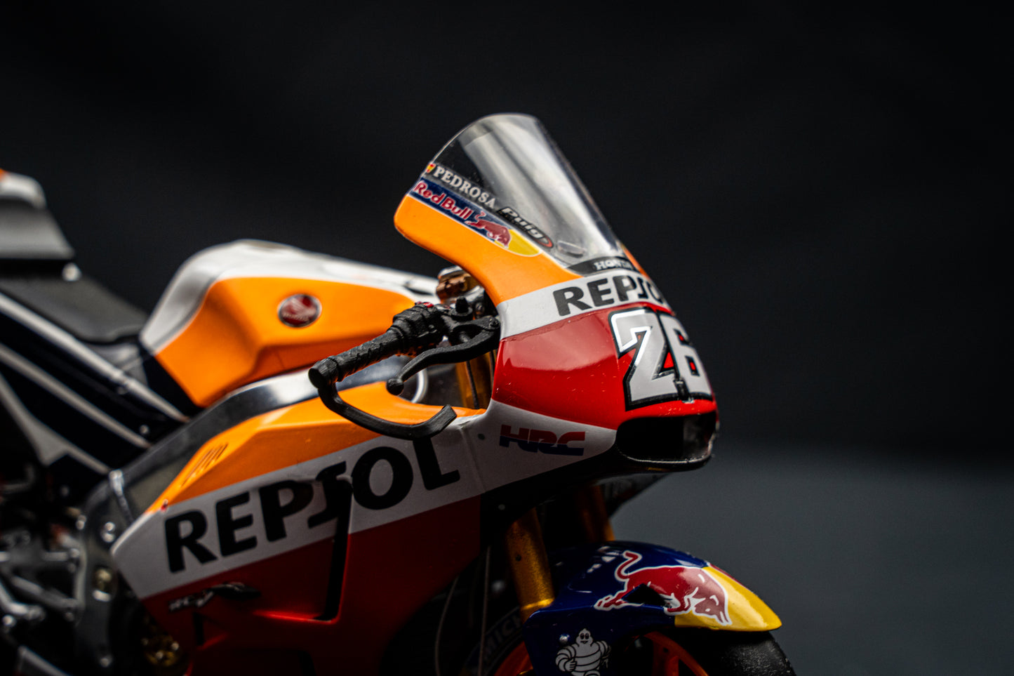 Dani Pedrosa Honda RC213V #26 MotoGP 2017 Spark 1:12