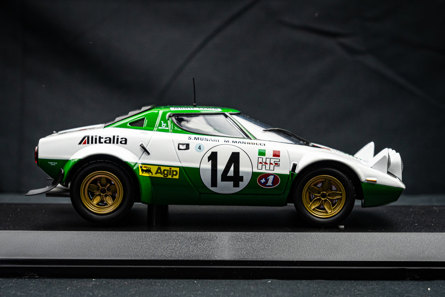 Lancia Stratos lim. edition 504 pcs. #14 Munari / Mannucci Winner Rallye Monte Carlo 1975 1:18