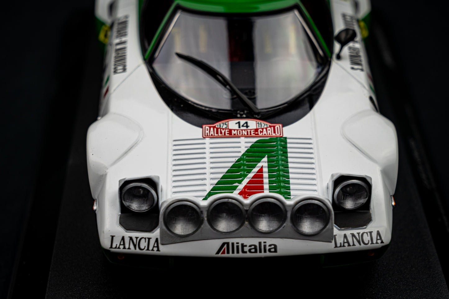 Lancia Stratos lim. edition 504 pcs. #14 Munari / Mannucci Winner Rallye Monte Carlo 1975 1:18
