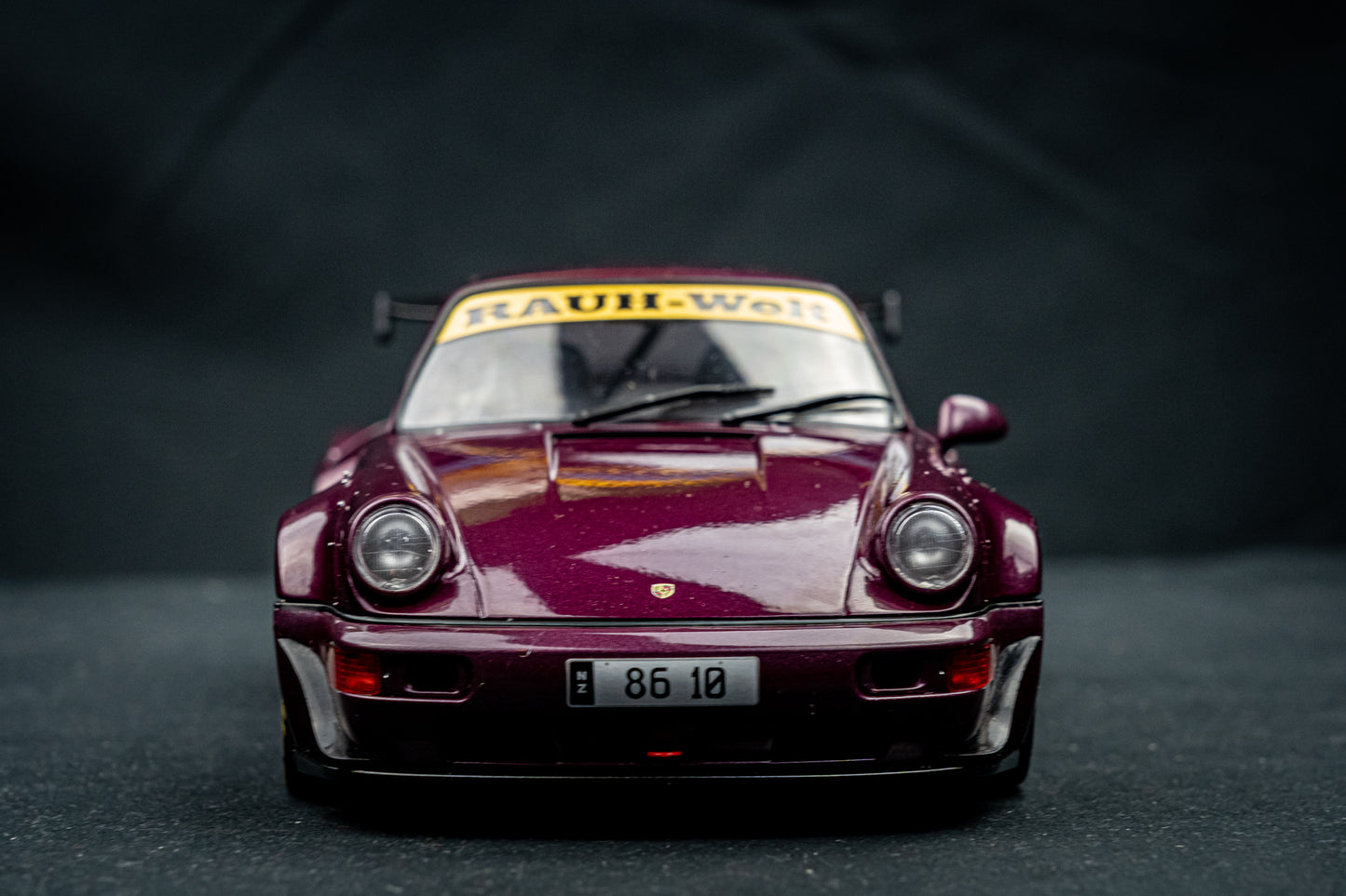 Porsche 911 (964) RWB Hekigyoku purple - Solido 1:18