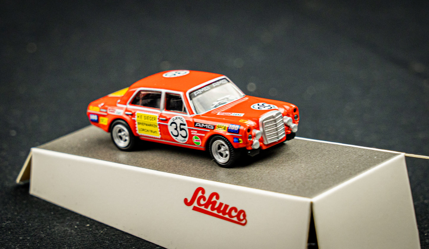 Mercedes Benz AMG 300 SEL #35 2nd 24h Spa 1971 mit Heyer / Schickentanz - Schuco 1:87