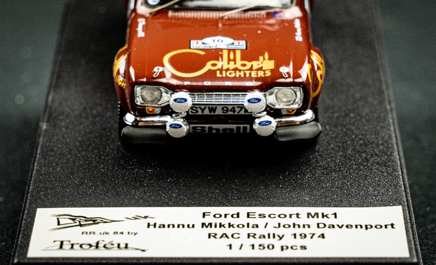 Ford Escort Mk 1 #10 H.Mikkola / J. Davenport RAC Rallye 1974 lim. Edition 1 / 150 Stk. 1:43