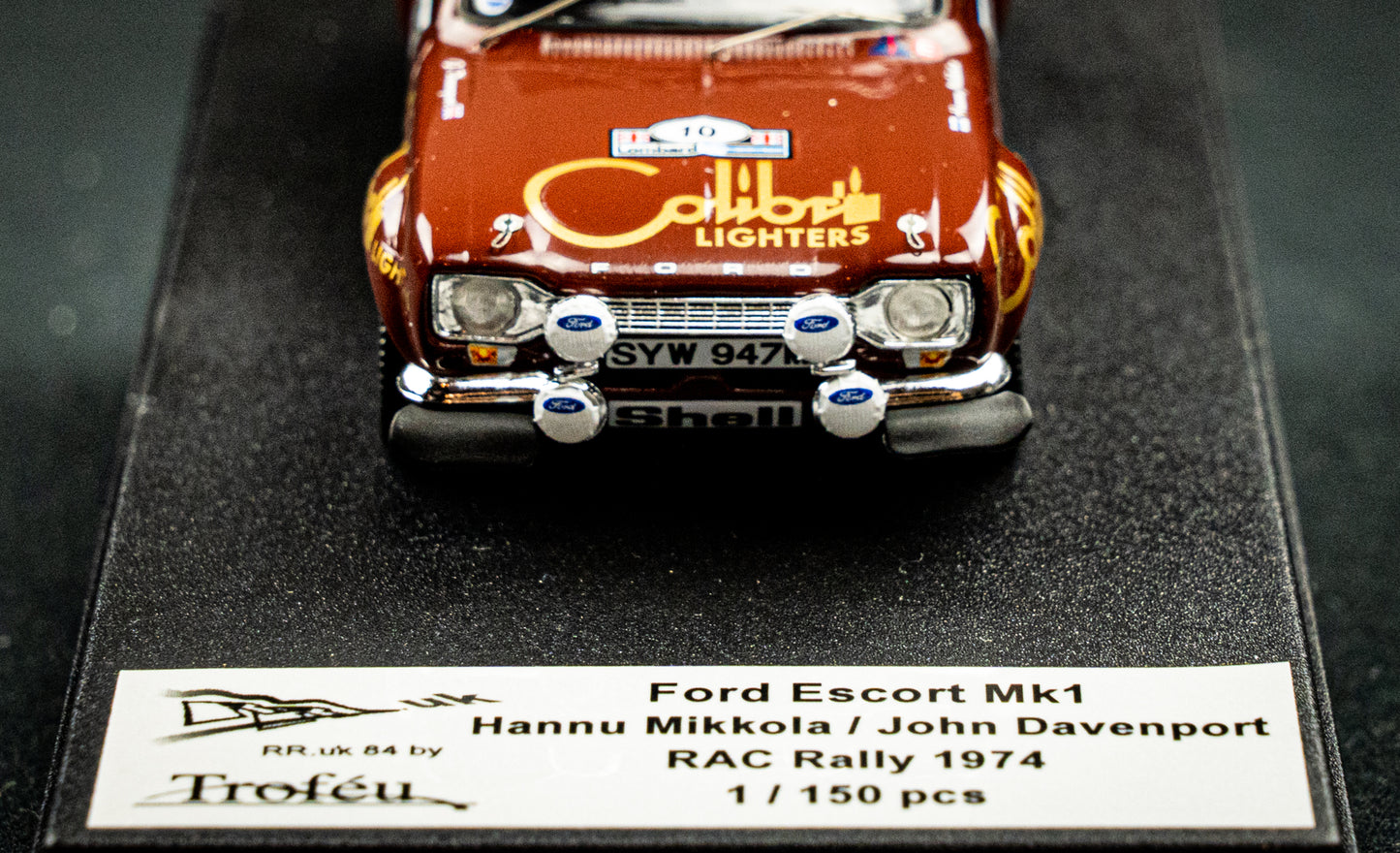 Ford Escort Mk 1 #10 H.Mikkola / J. Davenport  RAC Rallye 1974 lim. Edition 1 / 150 Stk. 1:43