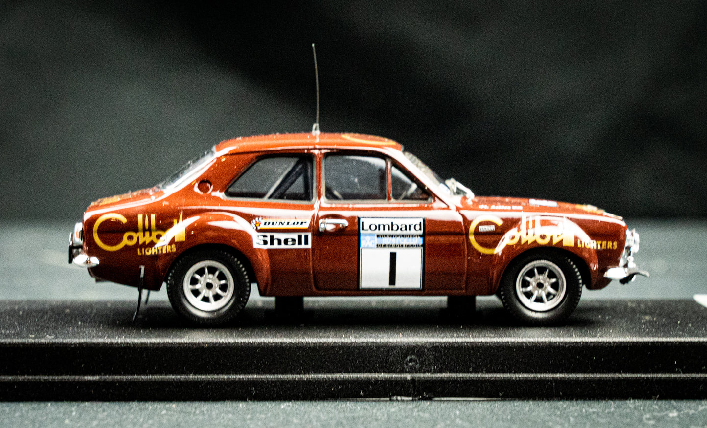 Ford Escort Mk1 #1 T. Mäkinen / H. Liddon RAC Rallye 1974 lim. Edition 1 / 150 Stk. 1:43
