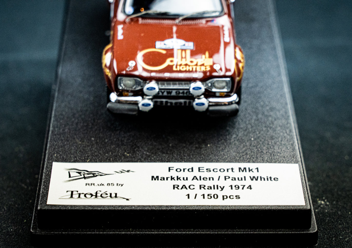 Ford Escort Mk1 #15 M. Alen / P. White RAC Rallye 1974 lim. Edition 1 / 150 Stk. 1:43