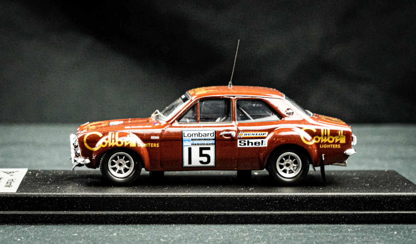 Ford Escort Mk1 #15 M. Alen / P. White RAC Rallye 1974 lim. Edition 1 / 150 Stk. 1:43