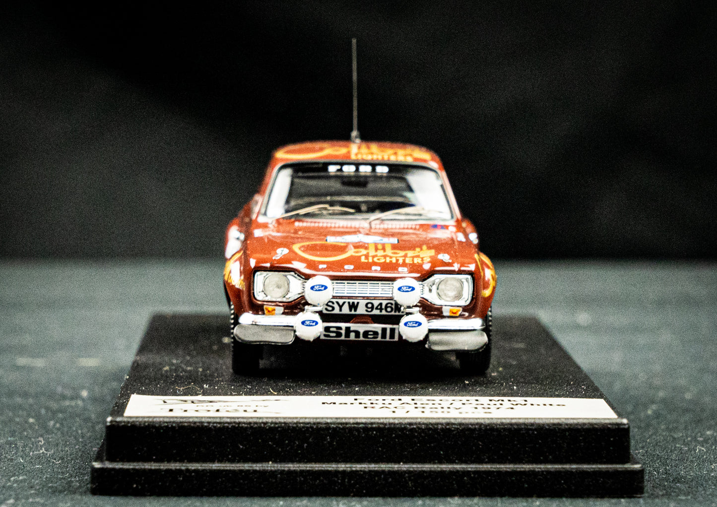 Ford Escort Mk1 #15 M. Alen / P. White RAC Rallye 1974 lim. Edition 1 / 150 Stk. 1:43