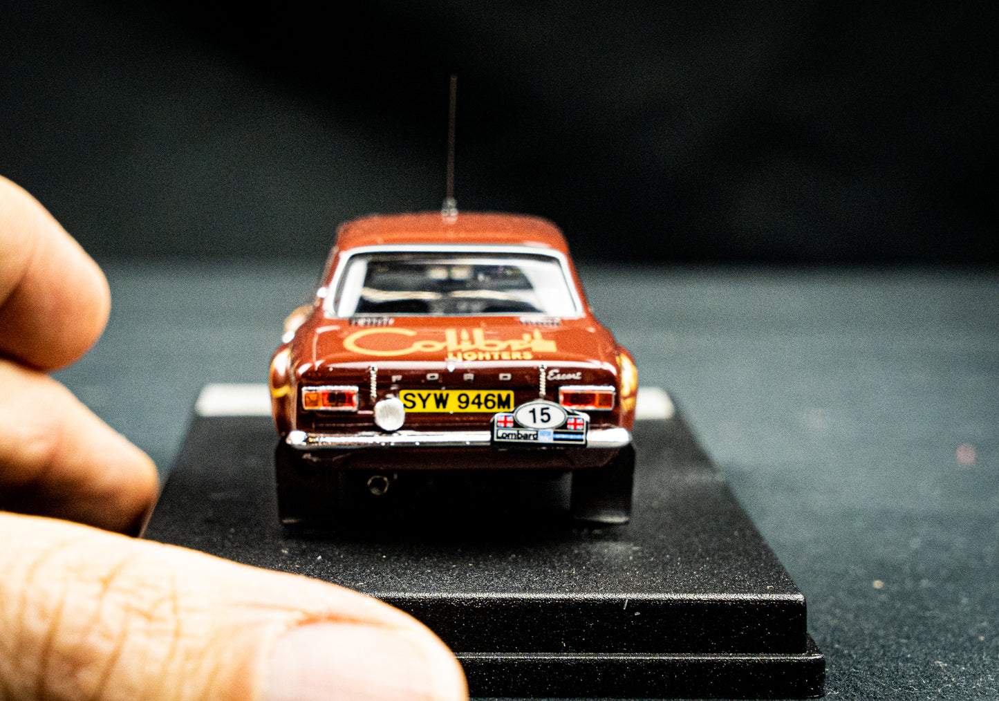 Ford Escort Mk1 #15 M. Alen / P. White RAC Rallye 1974 lim. Edition 1 / 150 Stk. 1:43