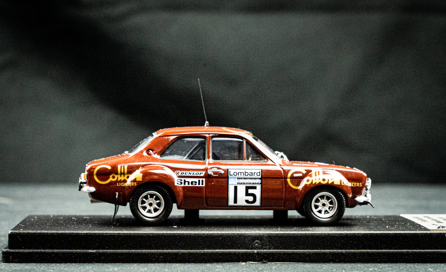 Ford Escort Mk1 #15 M. Alen / P. White RAC Rallye 1974 lim. Edition 1 / 150 Stk. 1:43
