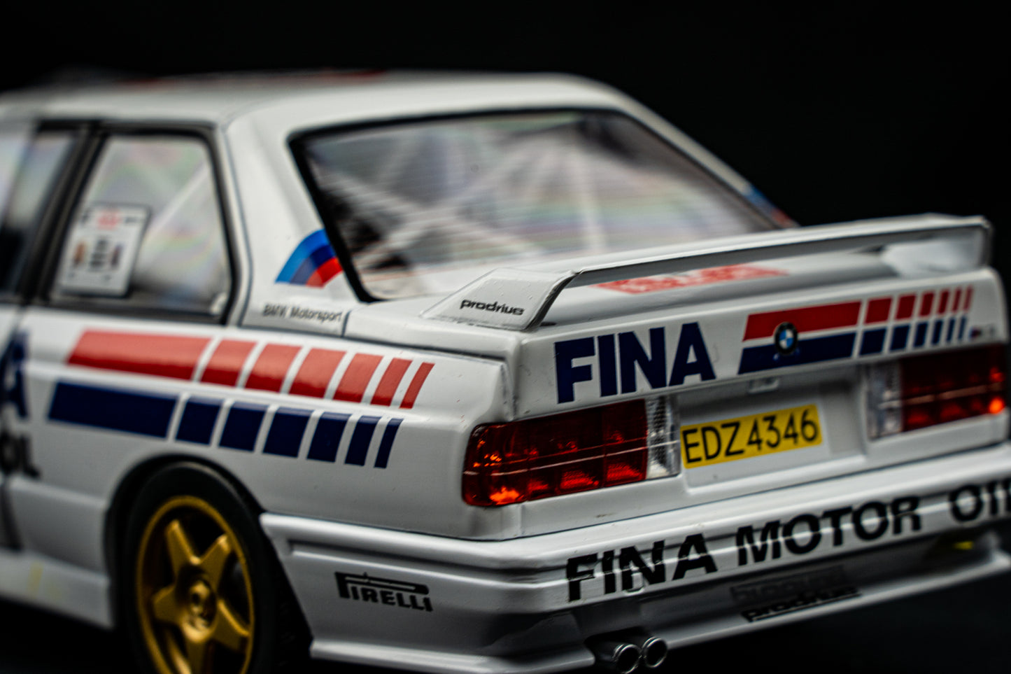 BMW M3 E30 #18 Mark Duez / Alain Lopes - Rallye Monte Carlo 1989 - Solido 1:18