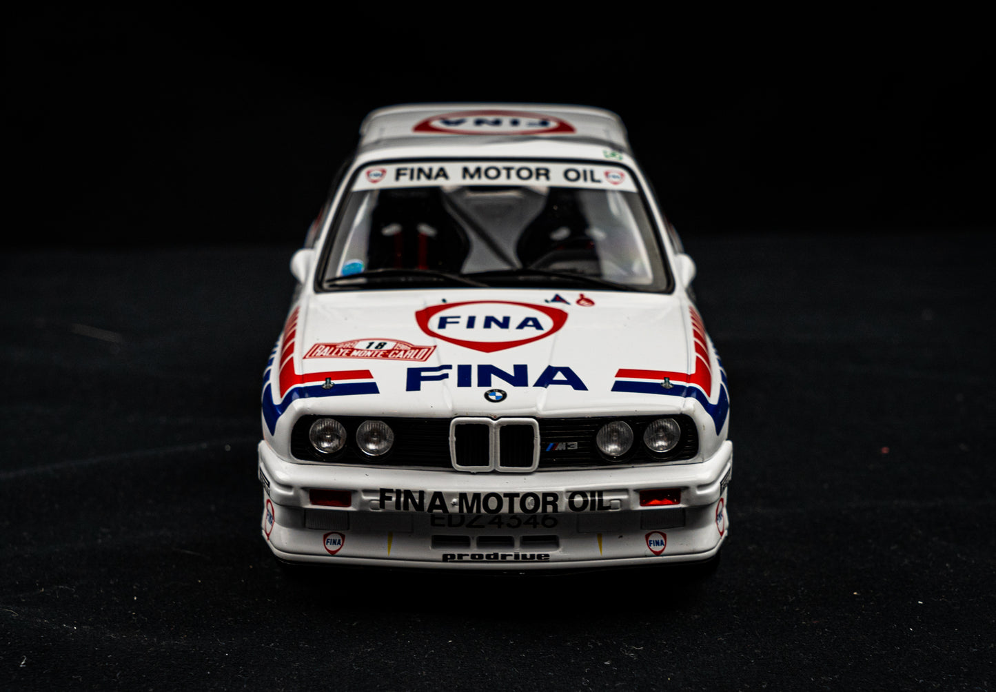 BMW M3 E30 #18 Mark Duez / Alain Lopes - Rallye Monte Carlo 1989 - Solido 1:18