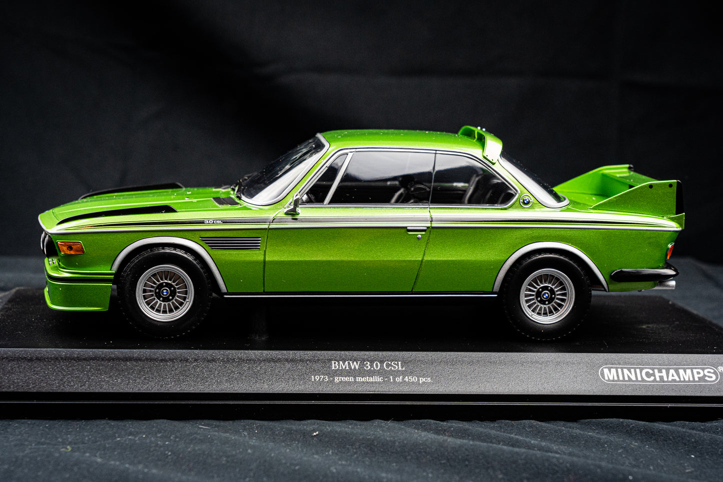BMW 3.0 CSL E9 1973 grün lim. Edition 504 Stk. - Minichamps 1:18