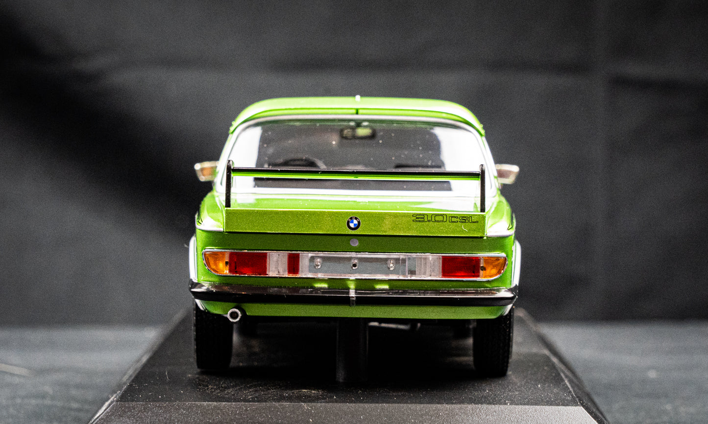 BMW 3.0 CSL E9 1973 grün lim. Edition 504 Stk. - Minichamps 1:18