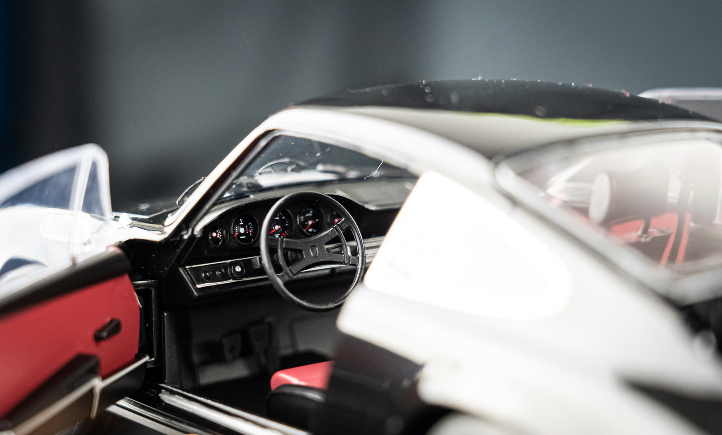 Porsche 911 S Coupe 1973 schwarz, Schuco 1:18