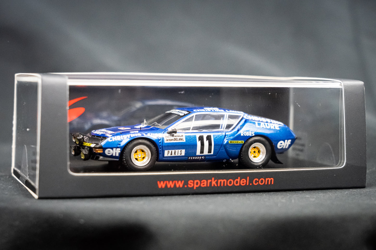 Renault Alpine A310 Rallye Monte Carlo 1977, Guy Frequelin / J. Delaval Spark 1:43