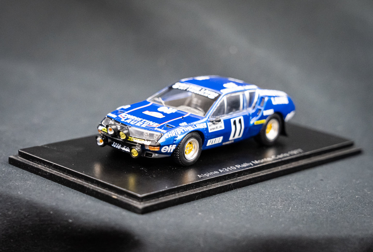 Renault Alpine A310 Rallye Monte Carlo 1977, Guy Frequelin / J. Delaval Spark 1:43