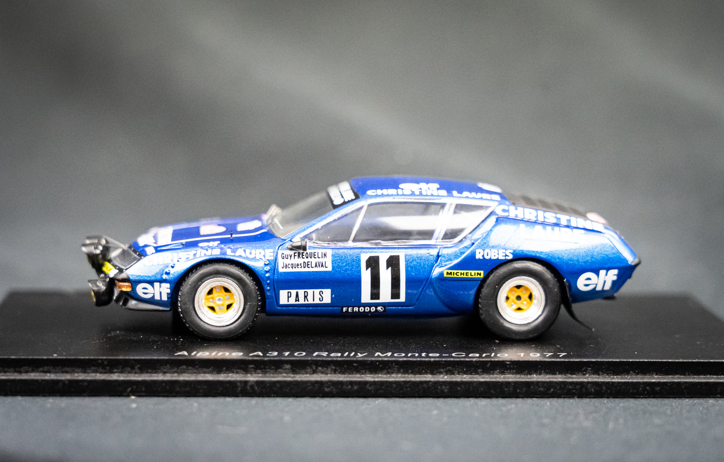 Renault Alpine A310 Rallye Monte Carlo 1977, Guy Frequelin / J. Delaval Spark 1:43