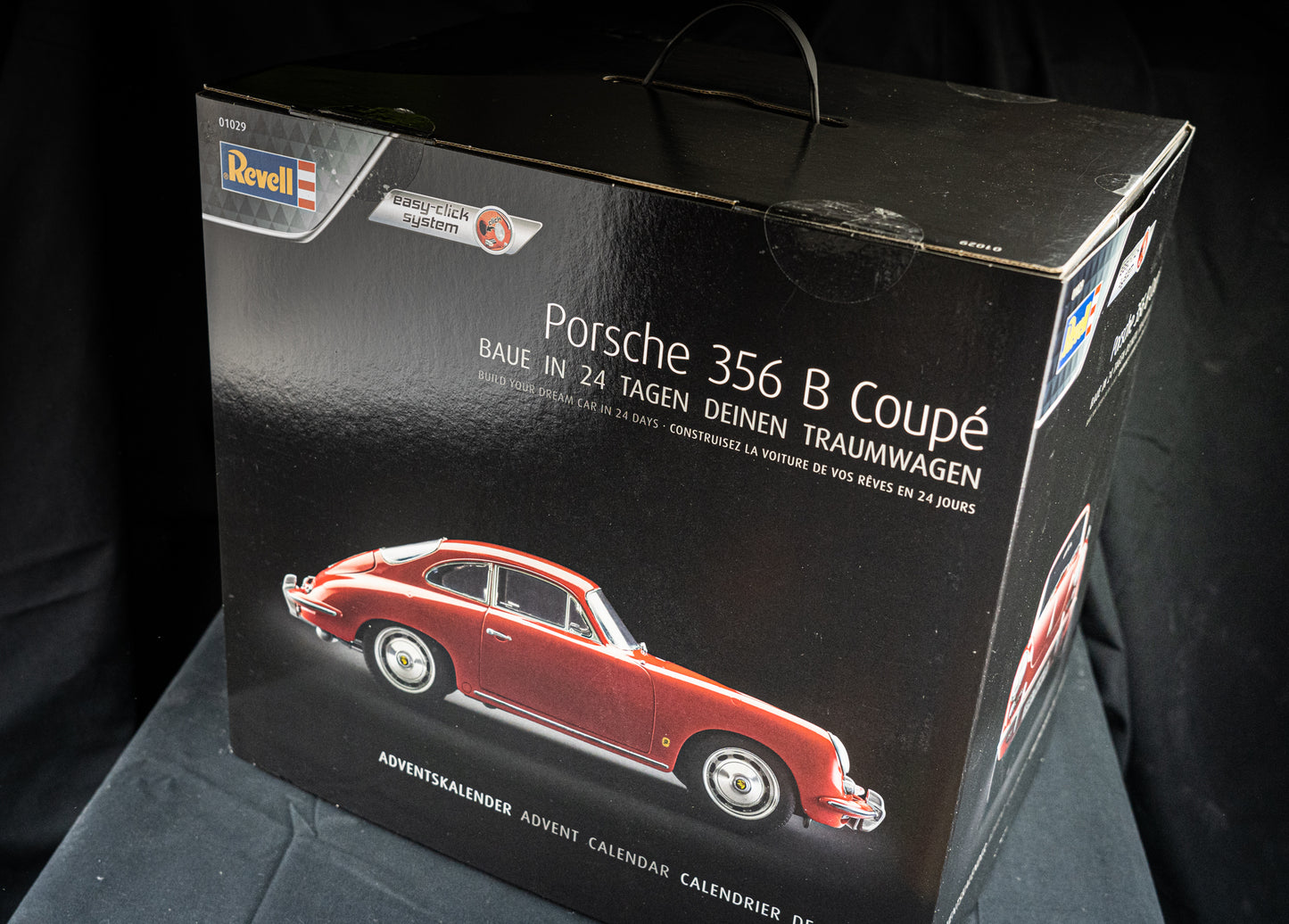 Porsche 356 B Coupe - Adventkalender mit 127 Teilen in 1:16