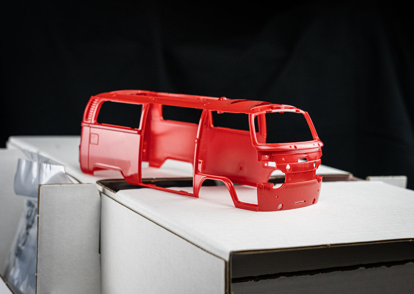 VW Bus T2 Adventkalender mit 107 Teilen in 1:24