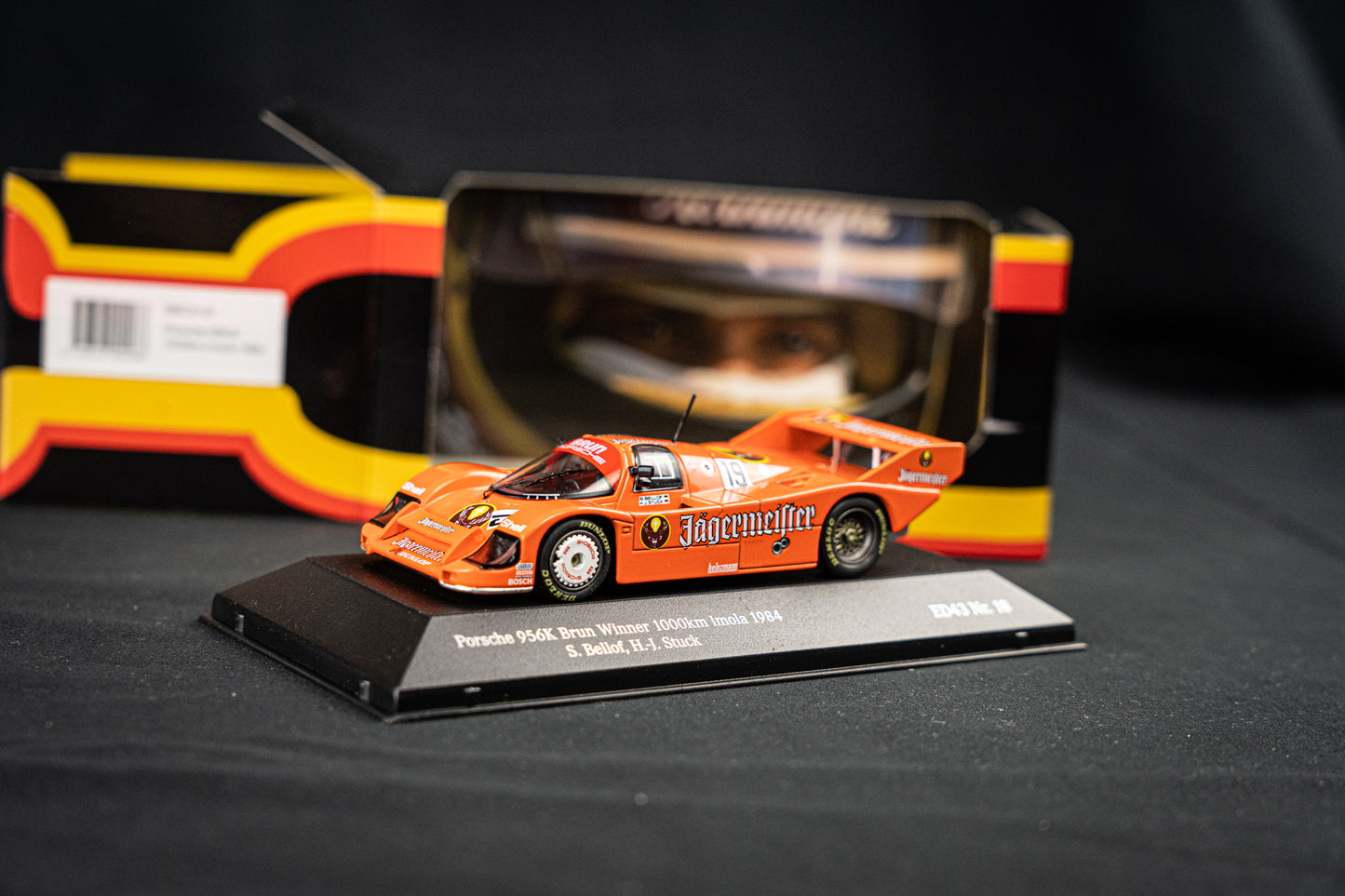 Porsche 956K Brun #19 - Winner 1000km Imola 1984 Bellof / Stuck 1:43
