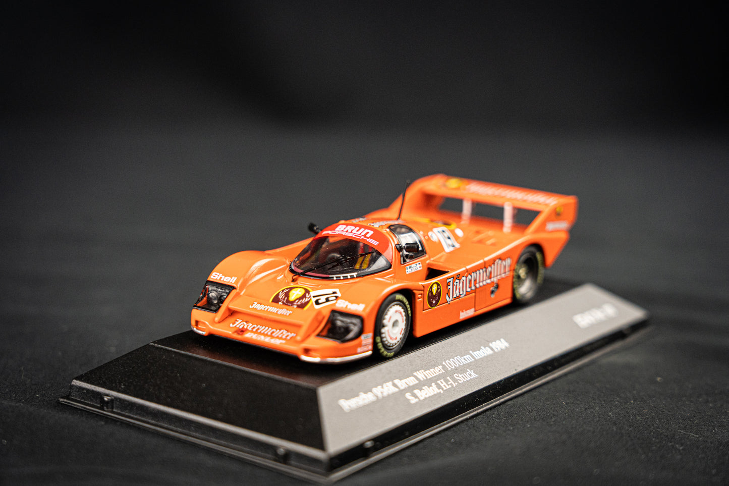 Porsche 956K Brun #19 - Winner 1000km Imola 1984 Bellof / Stuck 1:43