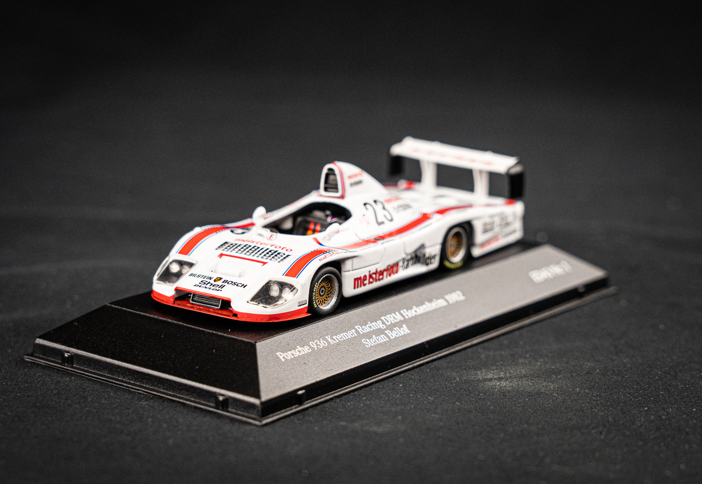 Porsche 936 Kremer Racing #23 - Stefan Bellof DRM Hockenheim 1982 - CMR 1:43